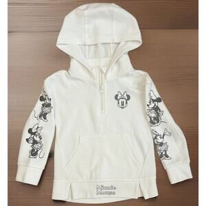 Disney Minnie Mouse 4T hooded pullover sweater